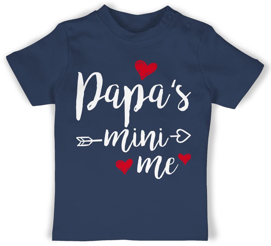 Shirtracer Papas Papa Mini Me - Ich liebe Dich Papa Shirts & Mehr Shirtracer