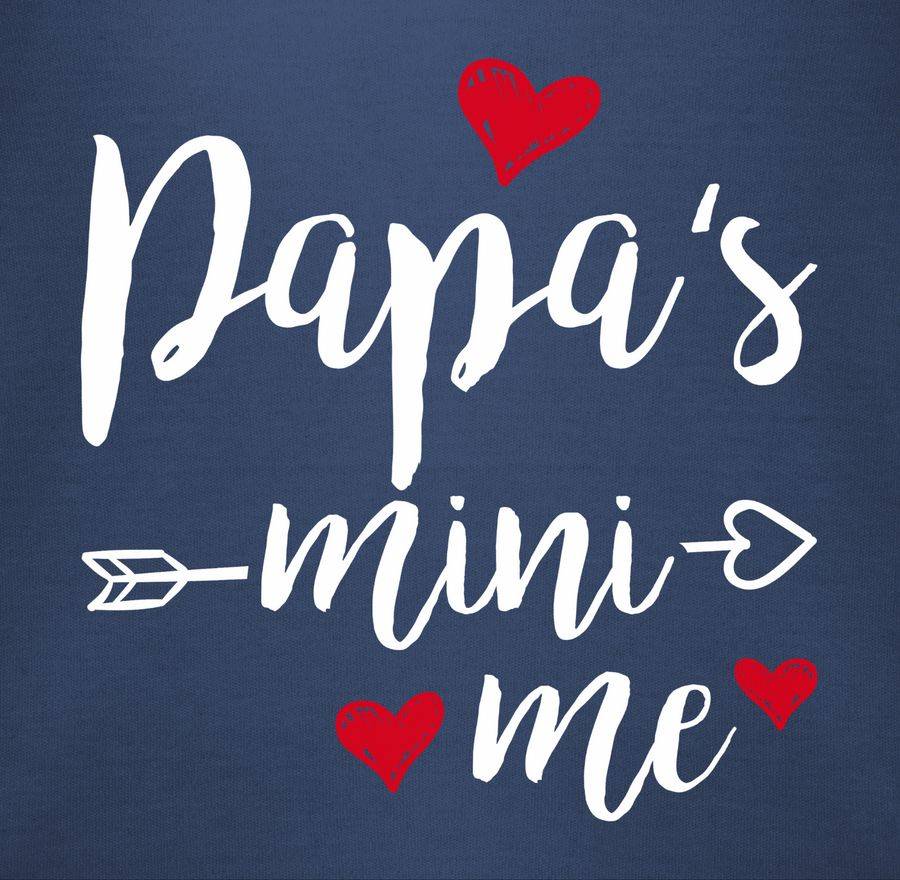 Shirtracer Papas Papa Mini Me - Ich Liebe Dich Papa Shirts & Mehr Shirtracer