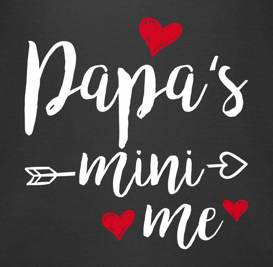 Shirtracer Papas Papa Mini Me - Ich Liebe Dich Papa Shirts & Mehr Shirtracer