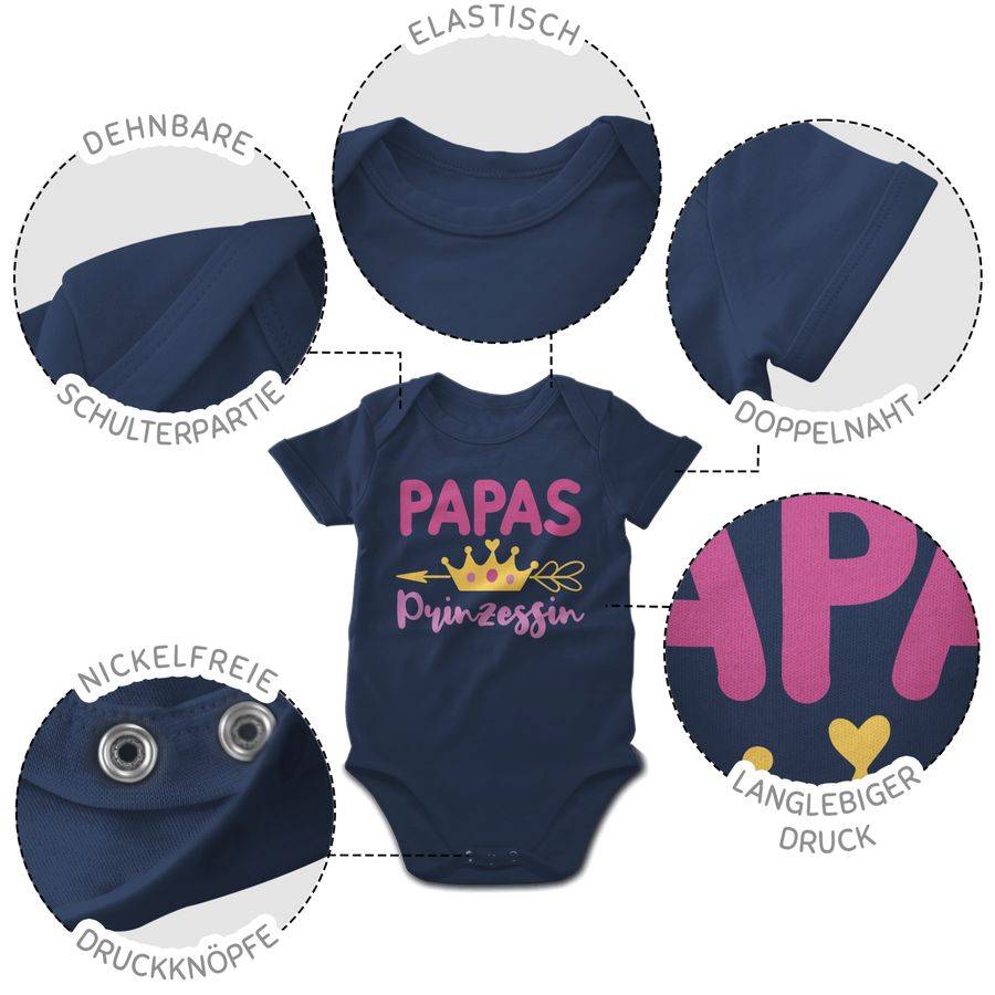 Shirtracer Papas Prinzessin Mit Krone Shirts & Mehr Shirtracer