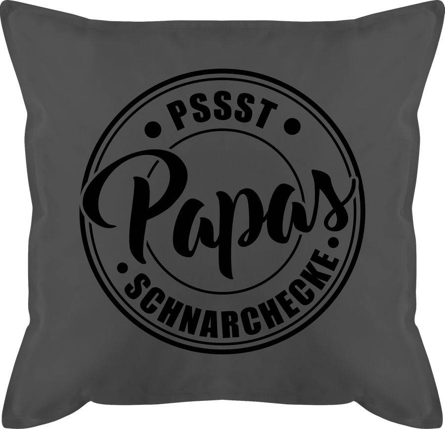 Shirtracer Papas Schnarchecke Badge Schwarz Shirts & Mehr Shirtracer