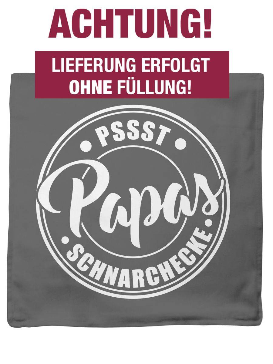 Shirtracer Papas Schnarchecke Badge Weiß Shirts & Mehr Shirtracer
