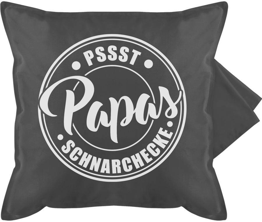 Shirtracer Papas Schnarchecke Badge Weiß Shirts & Mehr Shirtracer