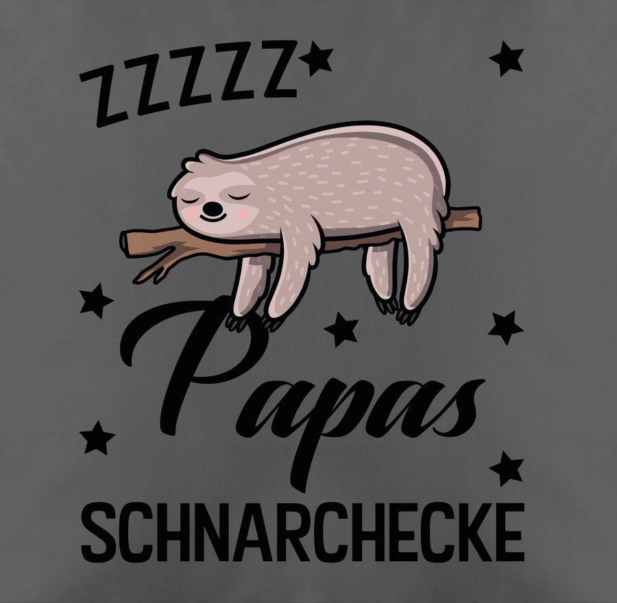 Shirtracer Papas Schnarchecke Mit Faultier: T-Shirt Gym Bag Shirtracer