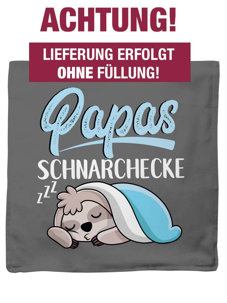 Shirtracer Papas Schnarchecke Mit Faultier - Weiß: T-Shirt Turnbeutel Shirtracer