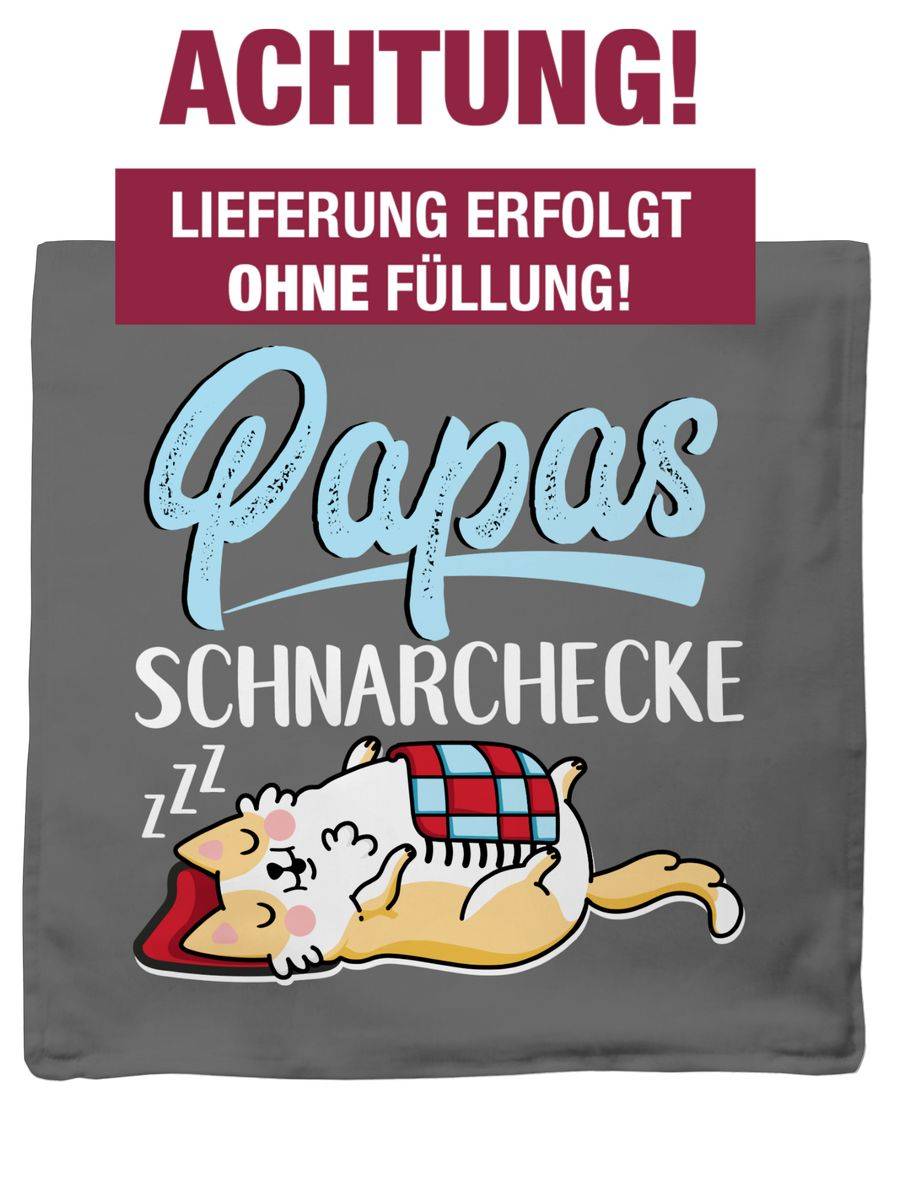 Shirtracer Papas Schnarchecke - Weiß/blau: Tshirt Gym Bag Shirtracer