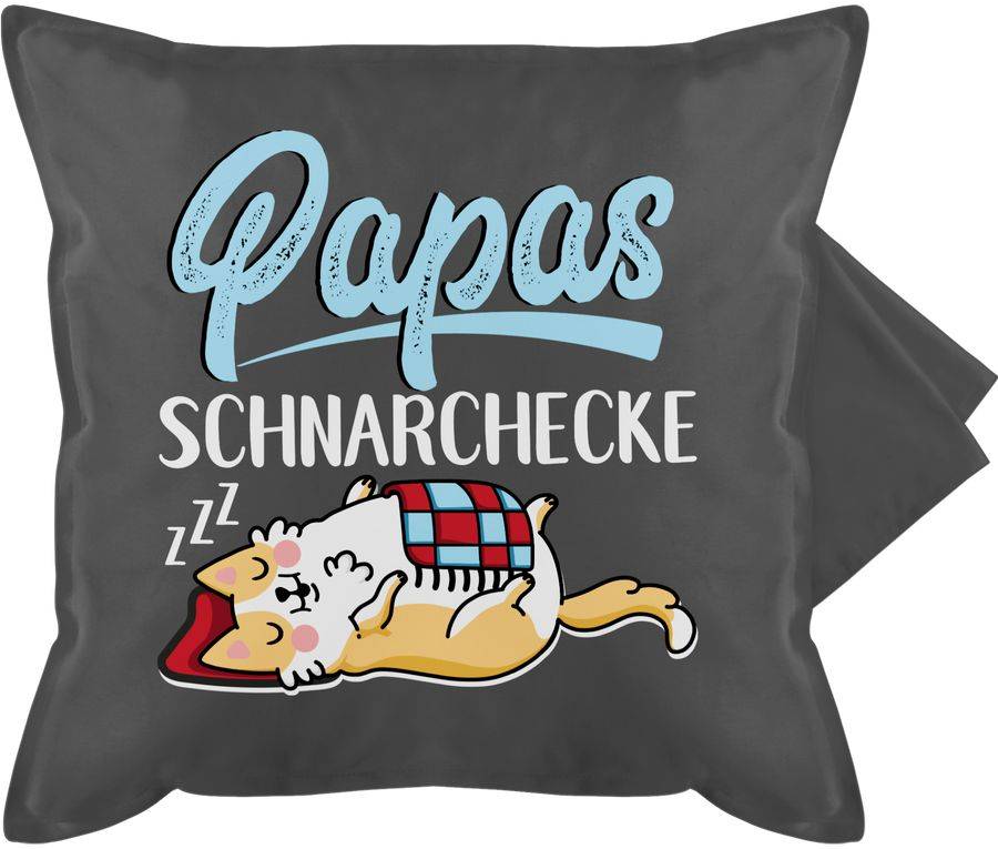 Shirtracer Papas Schnarchecke - weiß/blau: Tshirt Gym Bag Shirtracer
