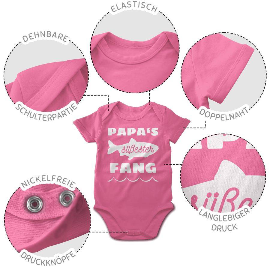 Shirtracer Papas Süßester Fang: Tshirt Gym Bag Shirtracer