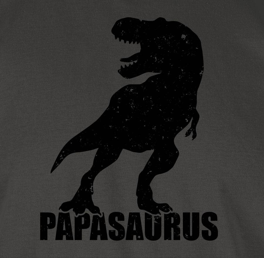 Shirtracer Papasaurus Mit T-Rex - Schwarz Shirts & Mehr Shirtracer