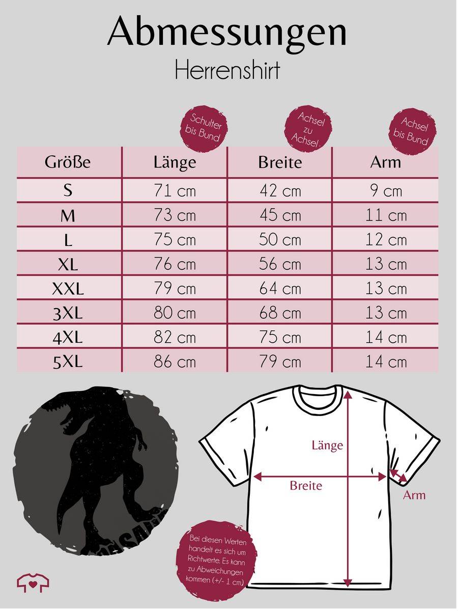 Shirtracer Papasaurus Mit T-Rex - Schwarz Shirts & Mehr Shirtracer