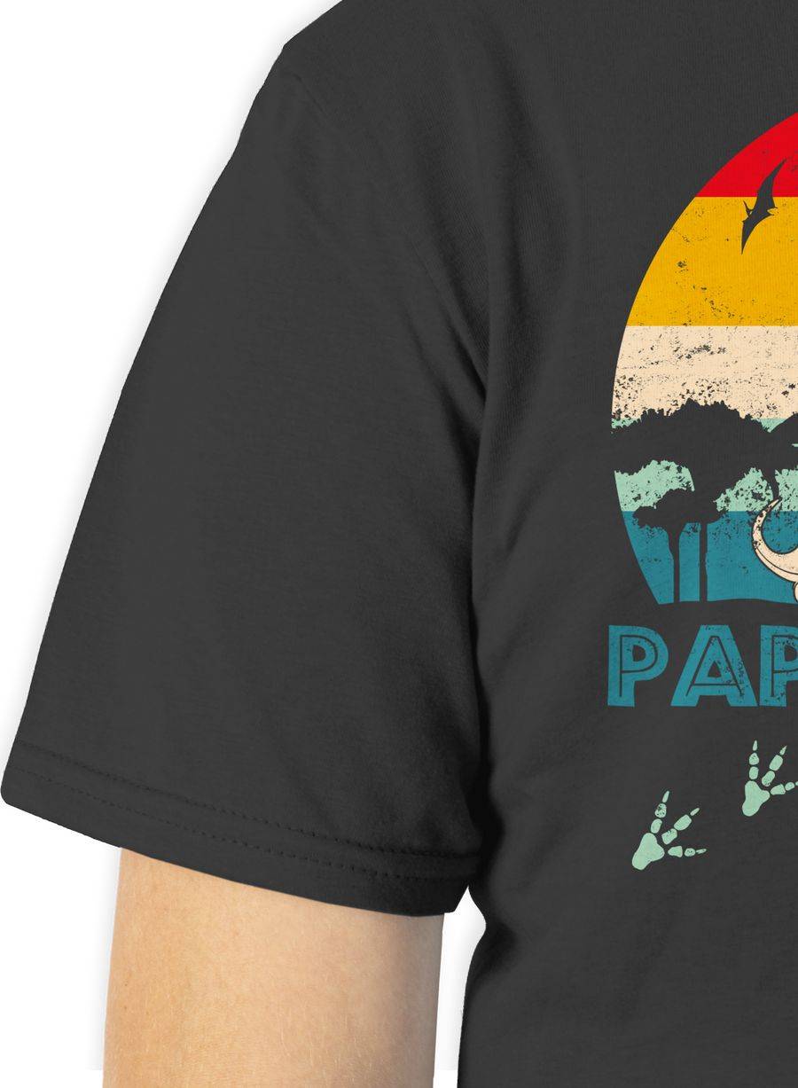 Shirtracer Papasaurus Rex - Papa Saurus Dino Vatertagsgeschenk Geschenk Papi Bester Vater