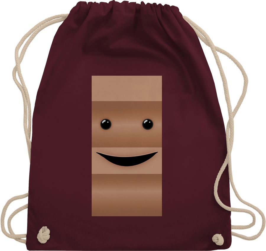 Shirtracer Partner-Kostüm Milch und Schokolade Er: T-Shirt Rucksack Shirtracer