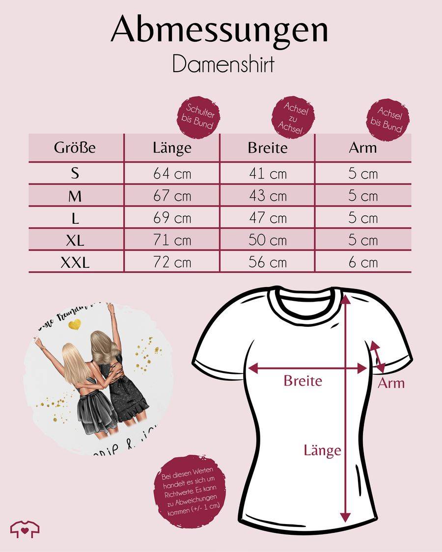 Shirtracer Party Freundinnen Geschenk Beste Freundin Geschenkidee Best Friends Schwestern M Shirtracer