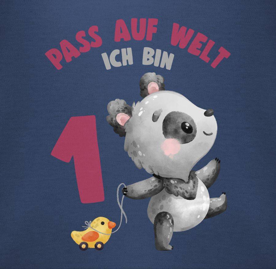 Shirtracer Pass Auf Welt Ich Bin Eins Mit Panda Shirts & Mehr Shirtracer