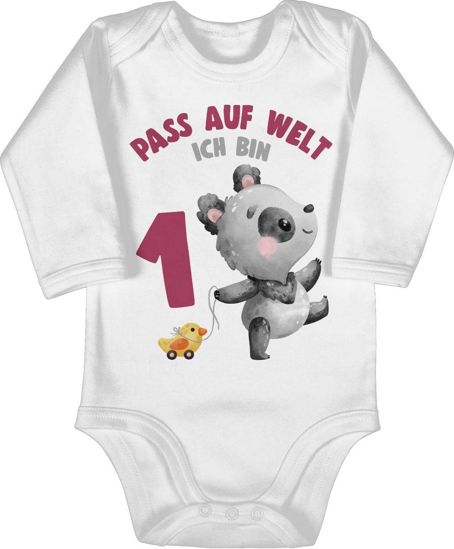 Shirtracer Pass auf Welt ich bin eins mit Panda Shirts & Mehr Shirtracer