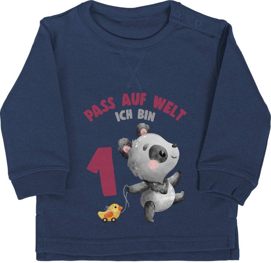 Shirtracer Pass auf Welt ich bin eins mit Panda Shirts & Mehr Shirtracer