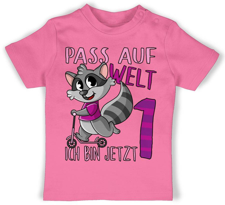 Shirtracer Pass auf Welt ich bin jetzt eins - rosa Shirts & Mehr Shirtracer