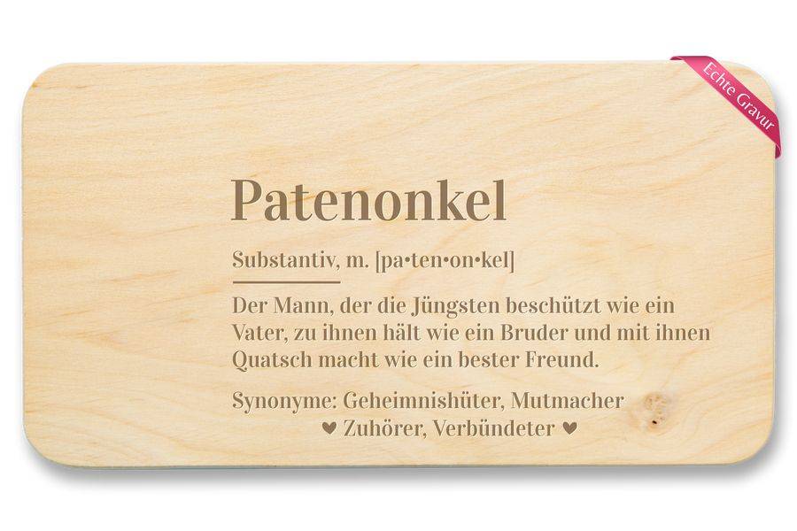 Shirtracer Patenonkel Definition Geschenk für Pate Geschenkidee für Taufpate Pateneltern: T Shirtracer