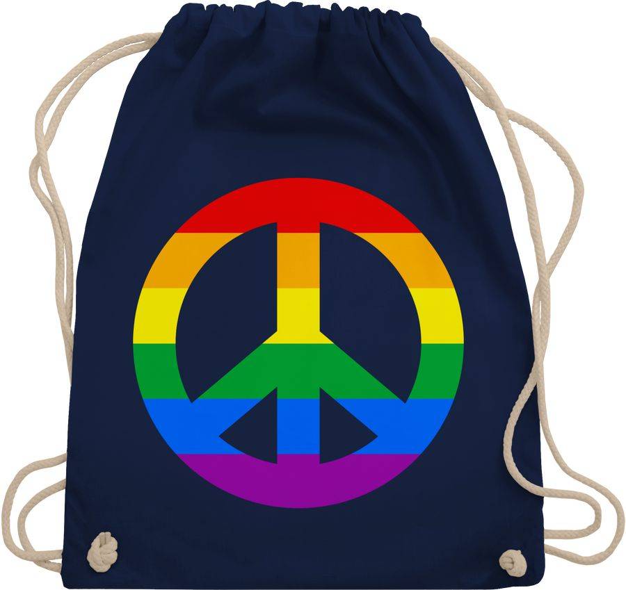 Shirtracer Peace Zeichen Regenbogen Pride Shirts & Mehr Shirtracer