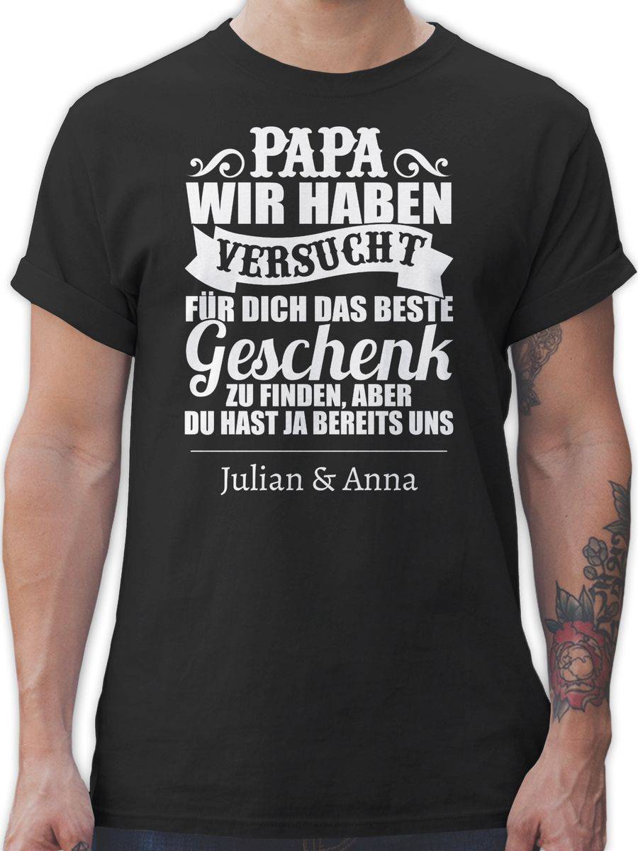 Shirtracer Perfekte Geschenk Papa Väter Vatertag: T-Shirt Gym Bag Shirtracer