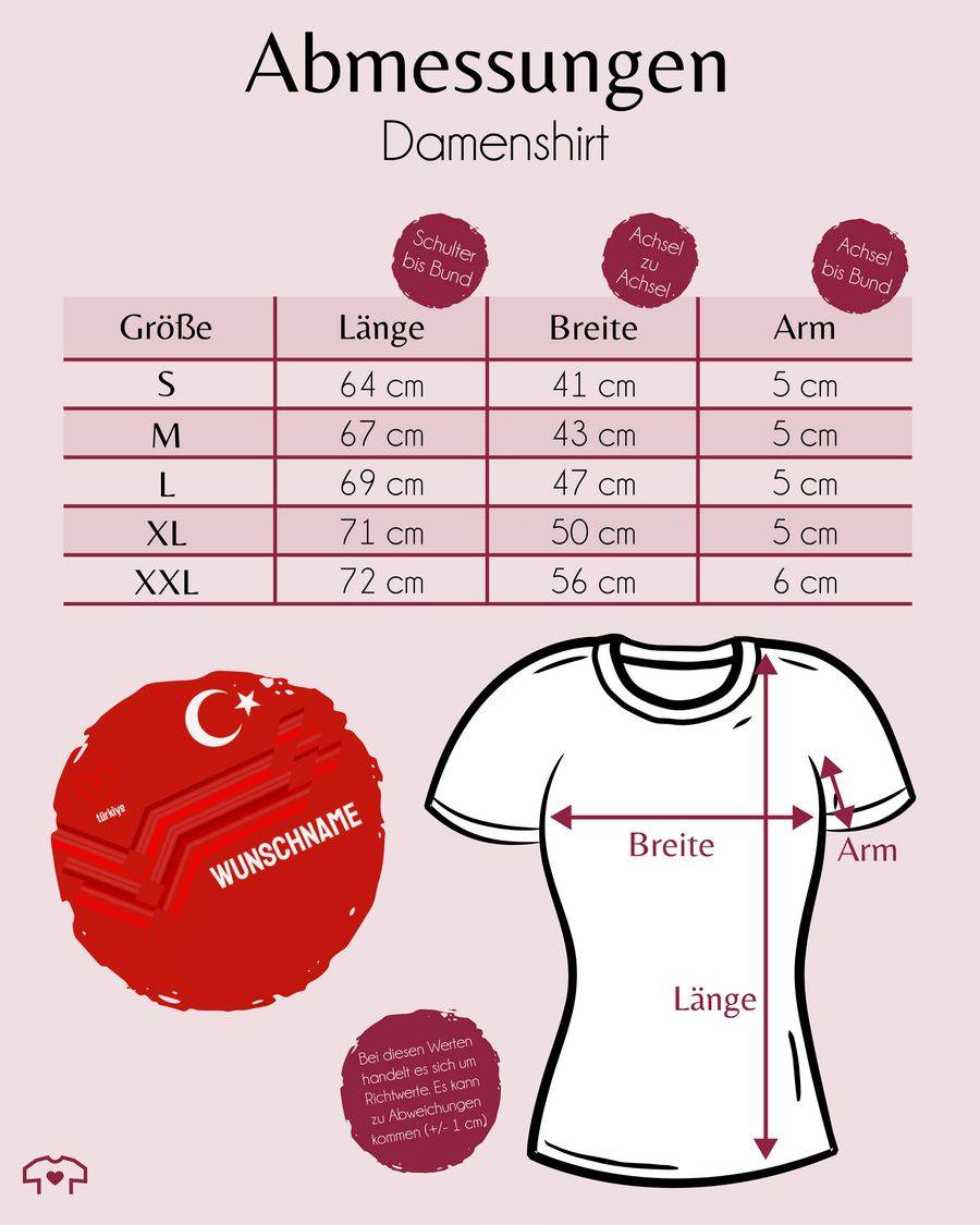 Shirtracer Personalisierbares Türkei Motiv Trikot Individuelles Türkiye Design Mit Wappen Und Landesfarben Mit Eigenem Namen Turkey Shirtracer