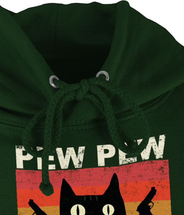 Shirtracer Pew Pew Madafakas Katze Vintage Hell Shirts & Mehr Shirtracer