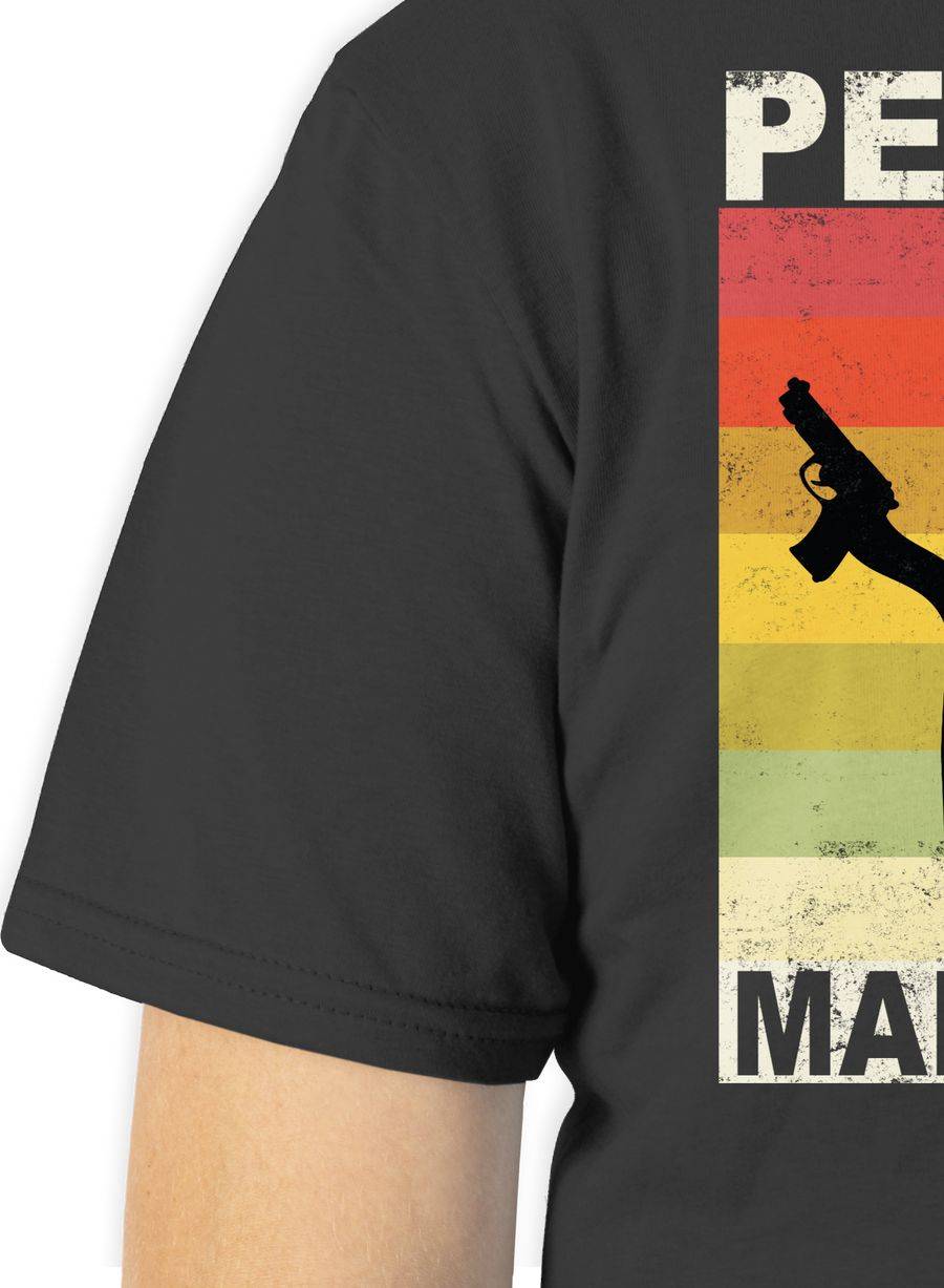 Shirtracer Pew Pew Madafakas Katze Vintage Hell Shirts & Mehr Shirtracer