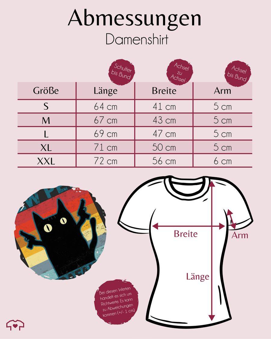 Shirtracer Pew Pew Madafakas Katze Vintage: T-Shirt Gym Bag Shirtracer