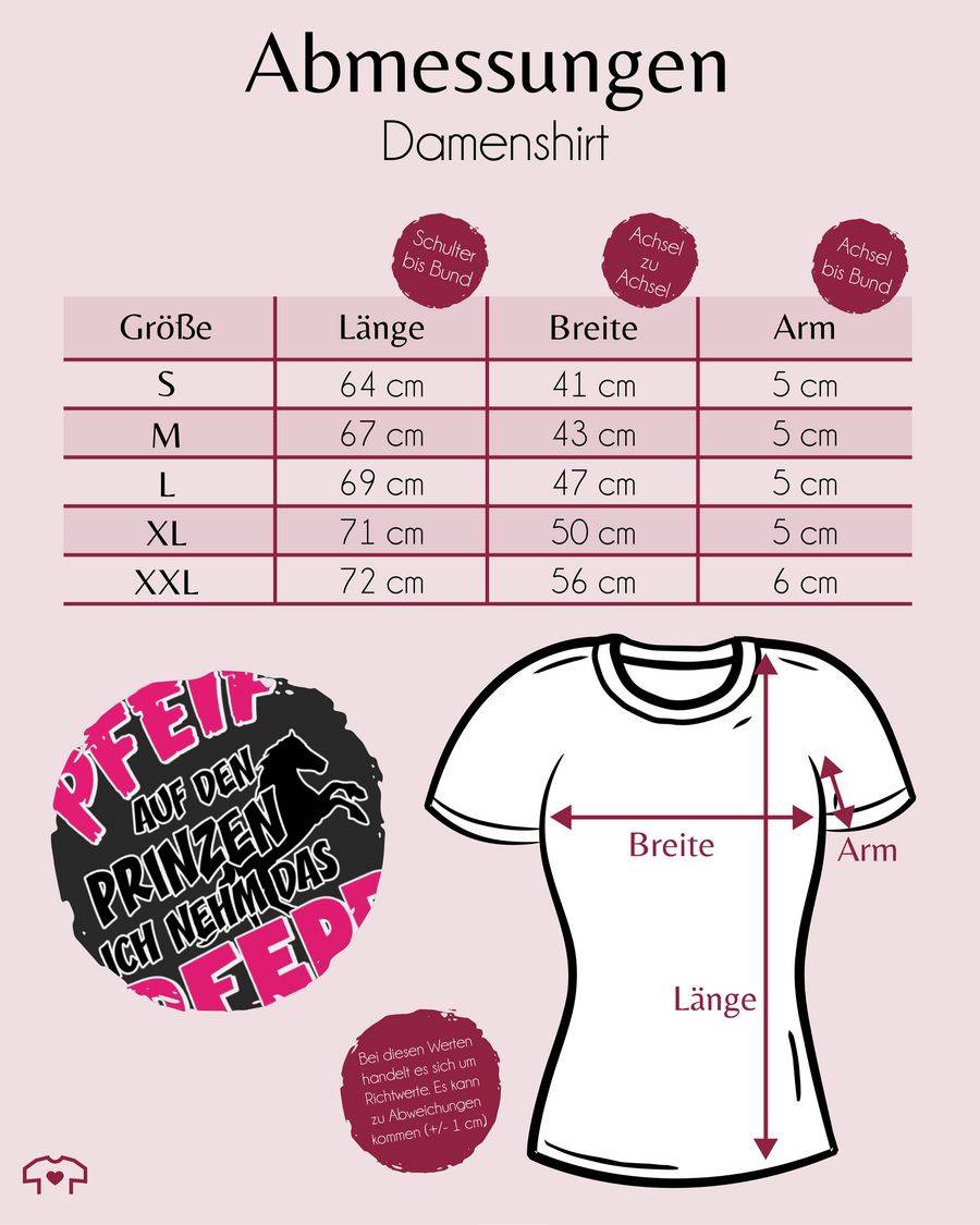 Shirtracer Pfeif Auf Den Prinzen Ich Nehm Das Pferd Shirts & Mehr Shirtracer