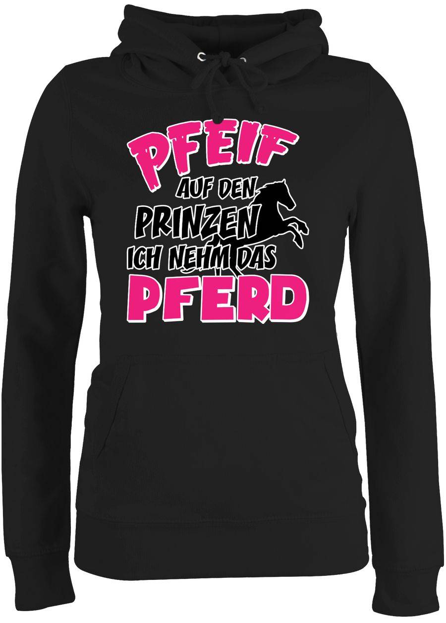 Shirtracer Pfeif auf den Prinzen ich nehm das Pferd Shirts & Mehr Shirtracer