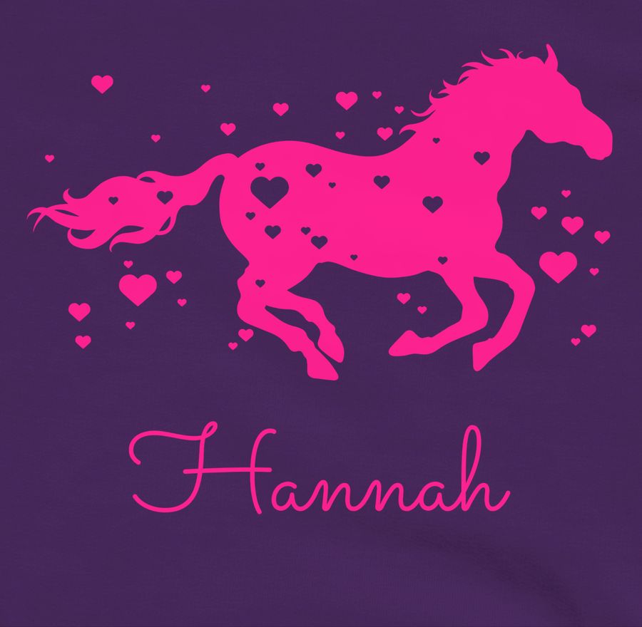 Shirtracer Pferd Geschenk Mädchen: Tshirt Turnbeutel Shirtracer