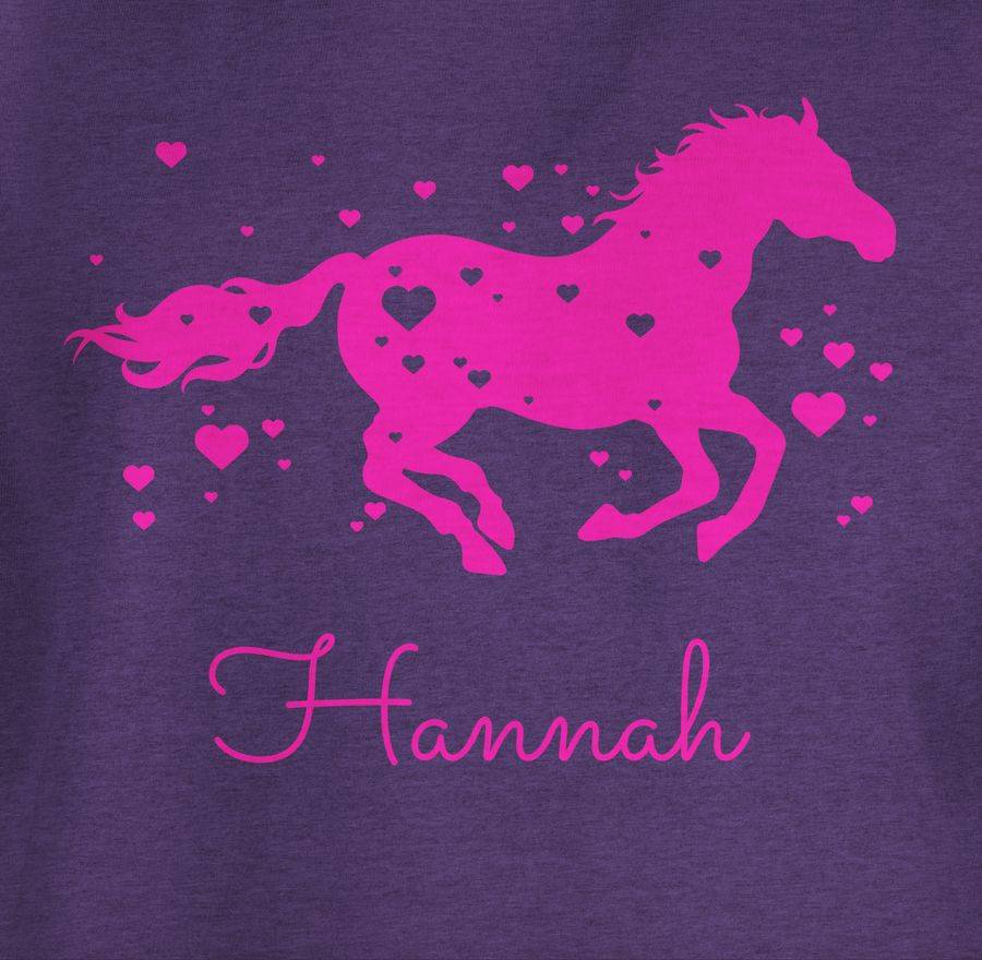 Shirtracer Pferd Geschenk Mädchen: Tshirt Turnbeutel Shirtracer