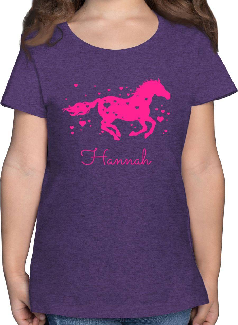 Shirtracer Pferd Geschenk Mädchen: Tshirt Turnbeutel Shirtracer