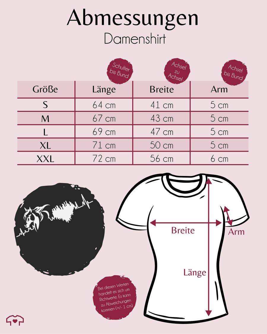 Shirtracer Pferd Mit Herzschlag: T-Shirt Gym Bag Shirtracer