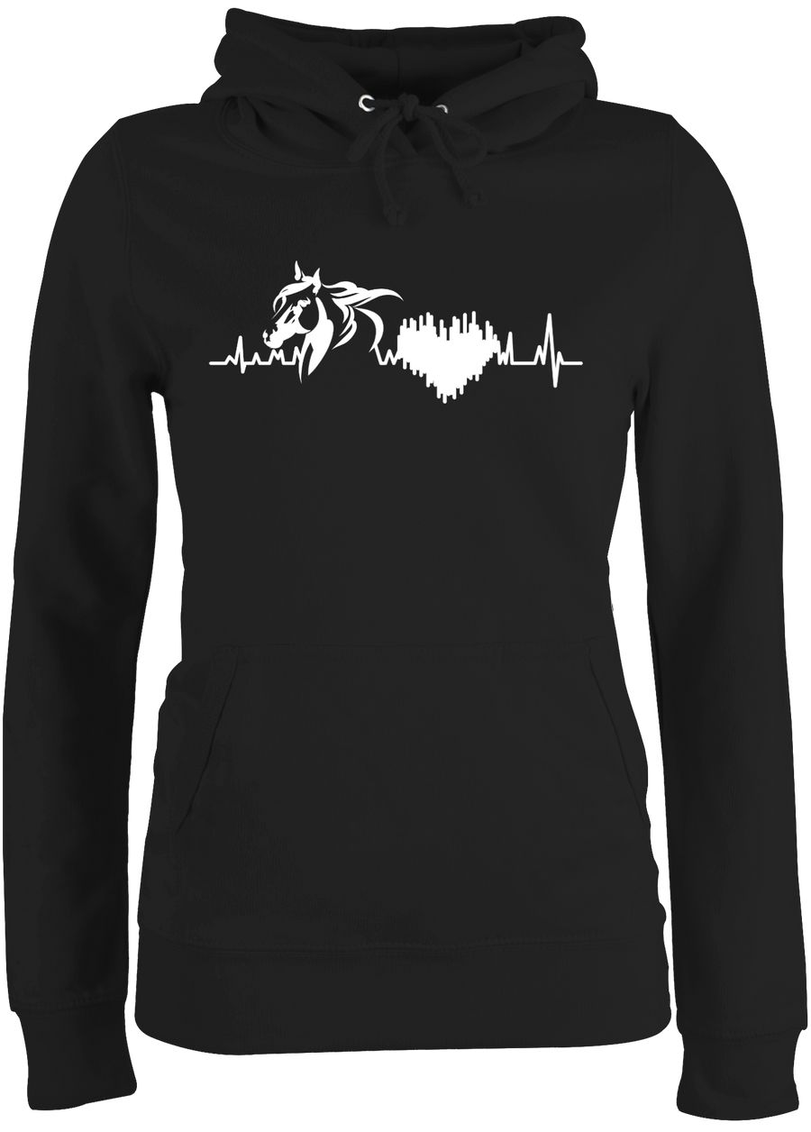 Shirtracer Pferd mit Herzschlag: T-Shirt Gym Bag Shirtracer