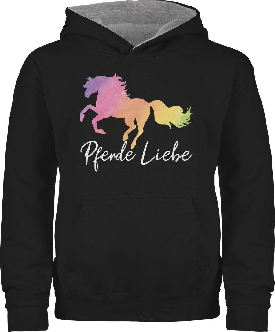 Shirtracer Pferde Liebe mit buntem Pferd Shirts & Mehr Shirtracer