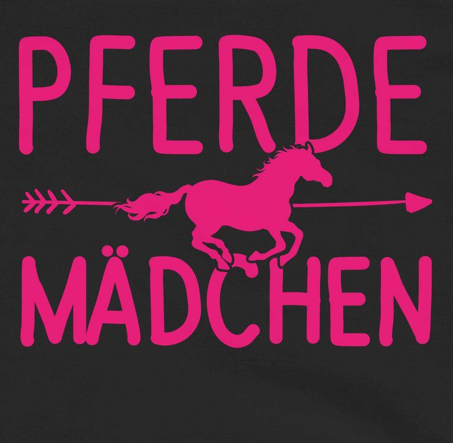 Shirtracer Pferde Mädchen Motiv Fuchsia: T-Shirt Gym Bag Shirtracer
