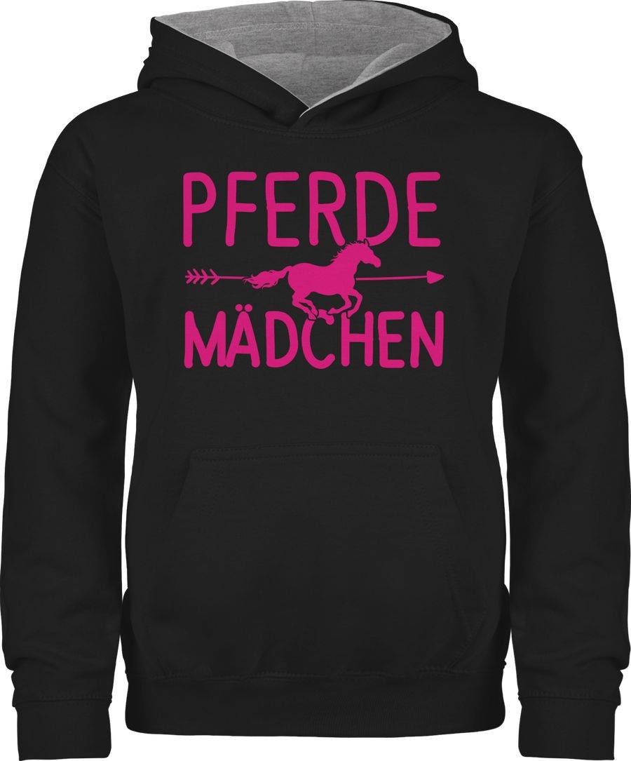 Shirtracer Pferde Mädchen Motiv fuchsia: T-Shirt Gym Bag Shirtracer