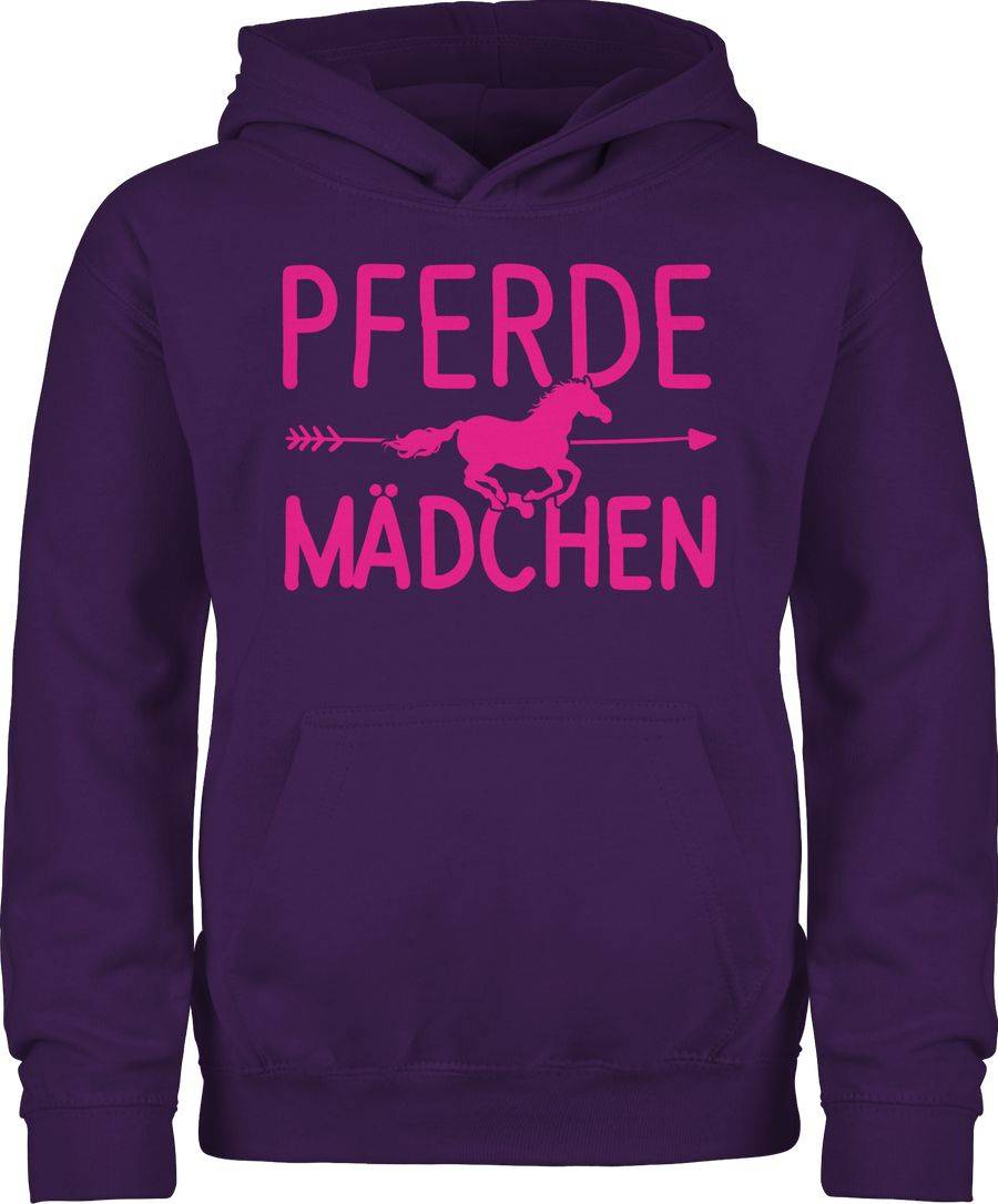 Shirtracer Pferde Mädchen Motiv fuchsia: T-Shirt Gym Bag Shirtracer