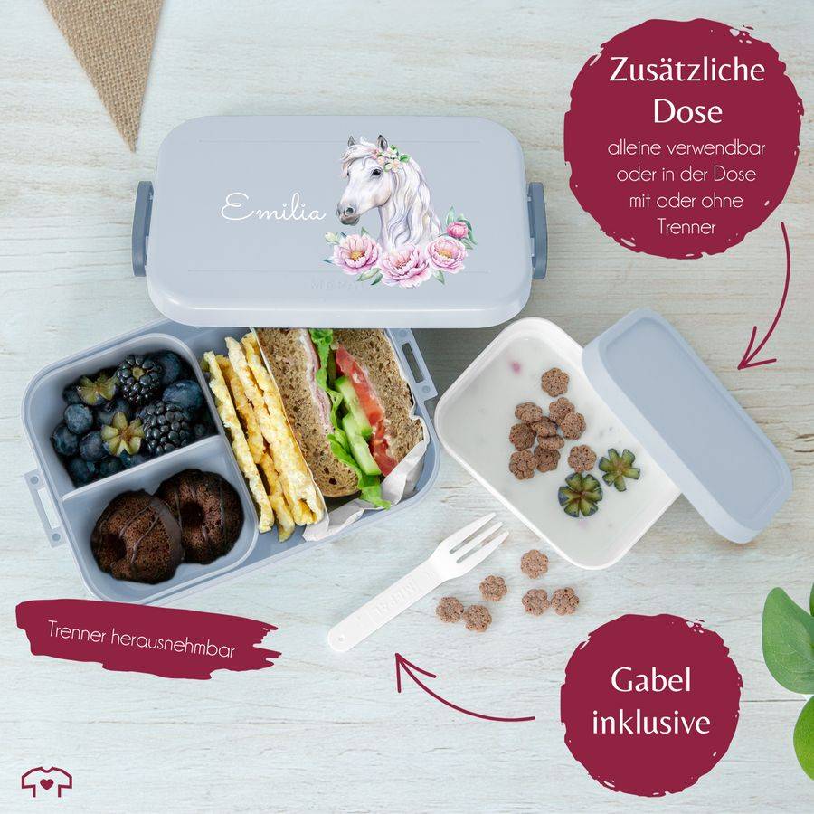 Shirtracer Pferdemädchen Geschenk Pferdekopf Mädchen: T-Shirt Turnbeutel Shirtracer