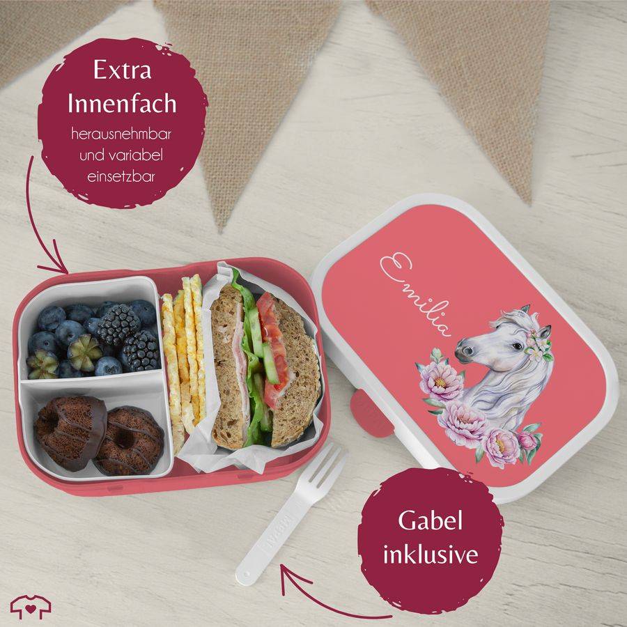 Shirtracer Pferdemädchen Geschenk Pferdekopf Mädchen: T-Shirt Turnbeutel Shirtracer