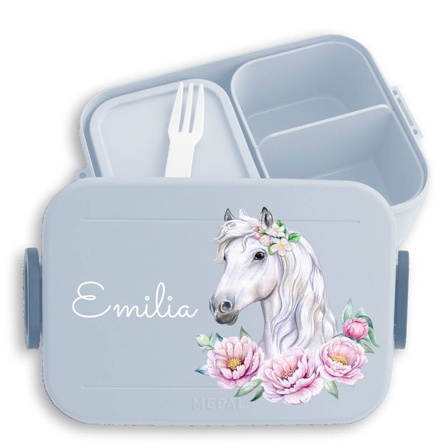 Shirtracer Pferdemädchen Geschenk Pferdekopf Mädchen: T-Shirt Turnbeutel Shirtracer