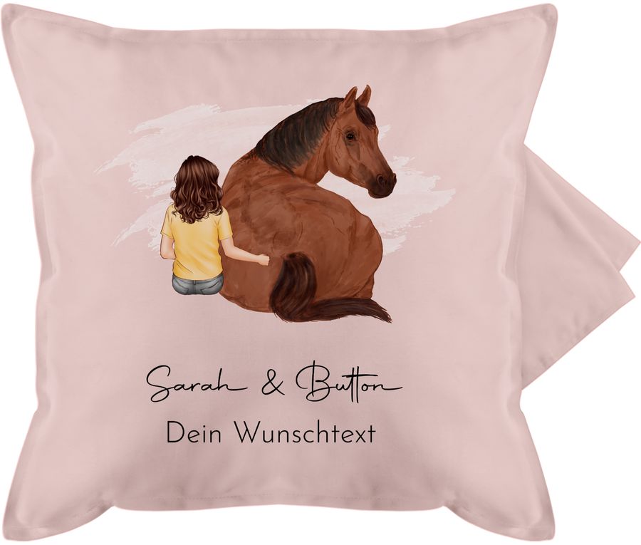 Shirtracer Pferdemädchen Namen - Pferde Mädchen Geschenk: Tshirt Gym Bag Shirtracer