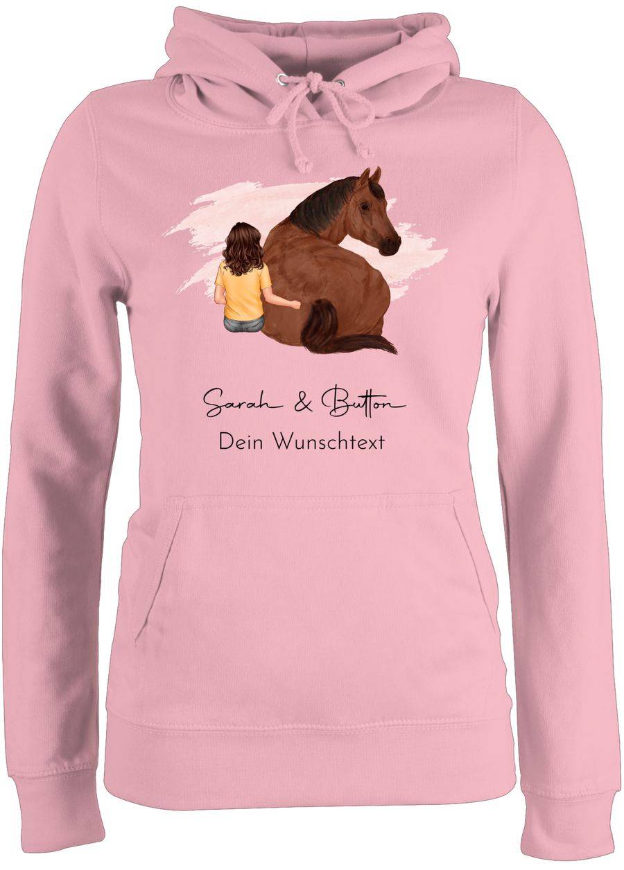 Shirtracer Pferdemädchen Namen - Pferde Mädchen Geschenk: Tshirt Gym Bag Shirtracer