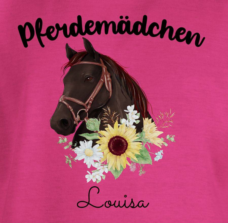 Shirtracer Pferdemädchen Pferde Mädchen Shirts & Mehr Shirtracer