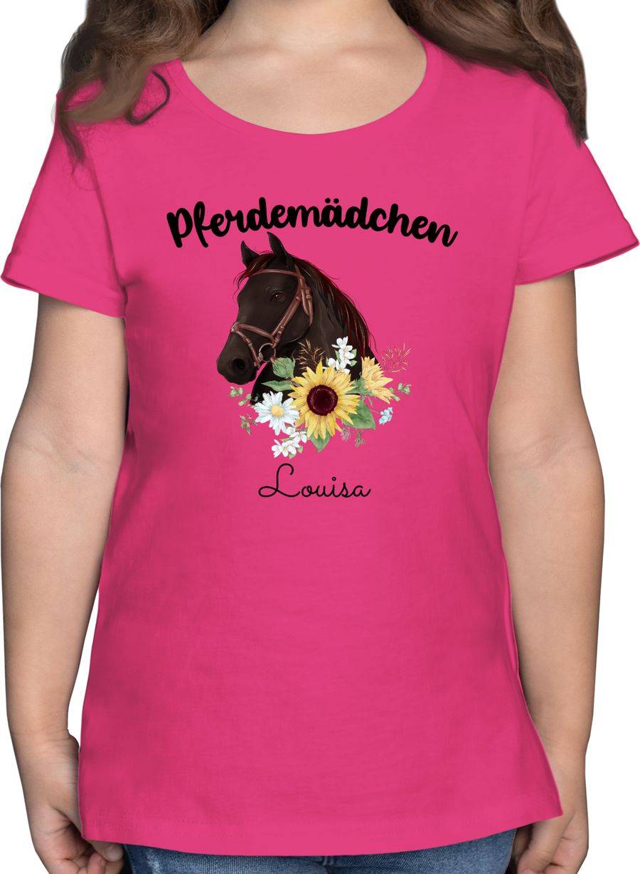 Shirtracer Pferdemädchen Pferde Mädchen Shirts & Mehr Shirtracer
