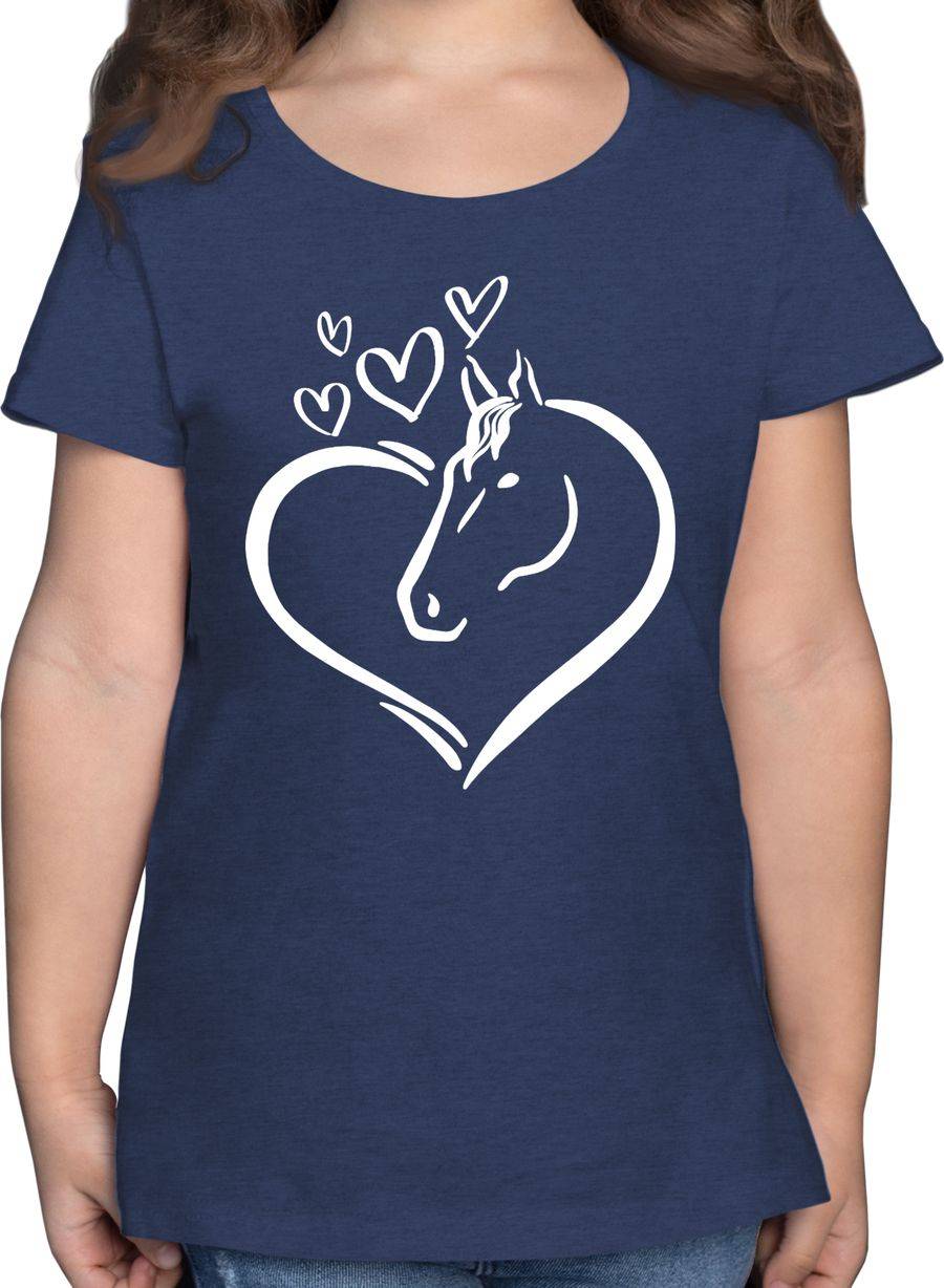 Shirtracer Pferdeportrait im Herz: Tshirt Rucksack Shirtracer