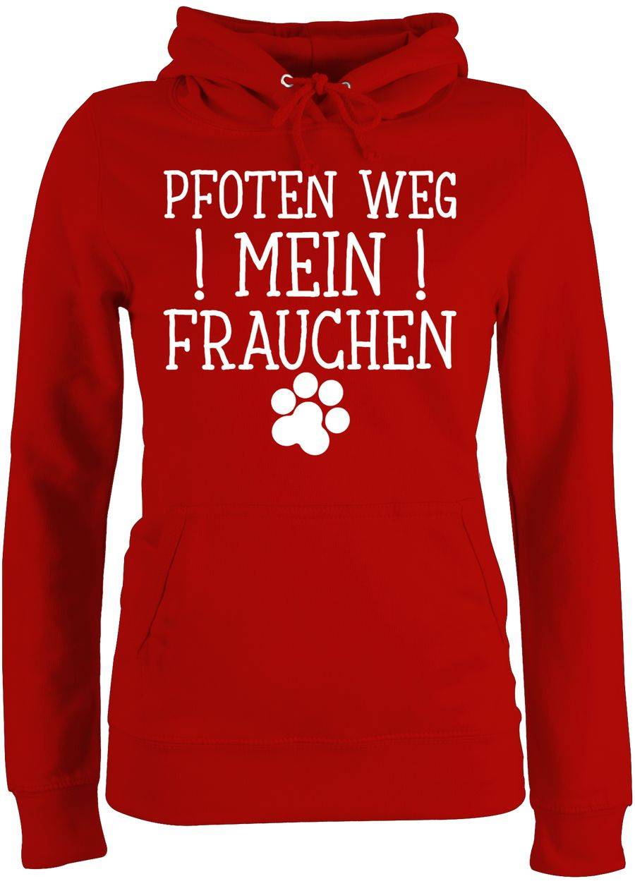 Shirtracer Pfoten weg - Mein Frauchen: T-Shirt Turnbeutel Shirtracer