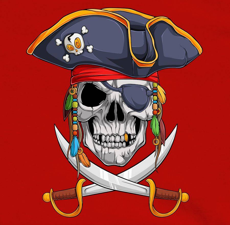 Shirtracer Pirat Piraten Pirates Seeräuber Freibeuter Shirts & Mehr Shirtracer