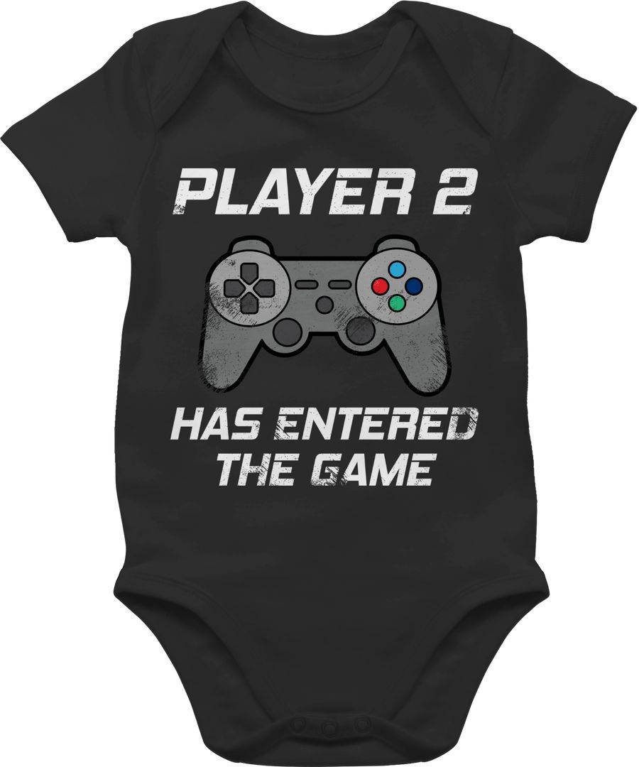 Shirtracer Player 2 has entered the game Controller grau: T-Shirt Turnbeutel Shirtracer